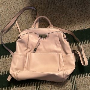 Vera Wang brand pale pink backpack. NWOT